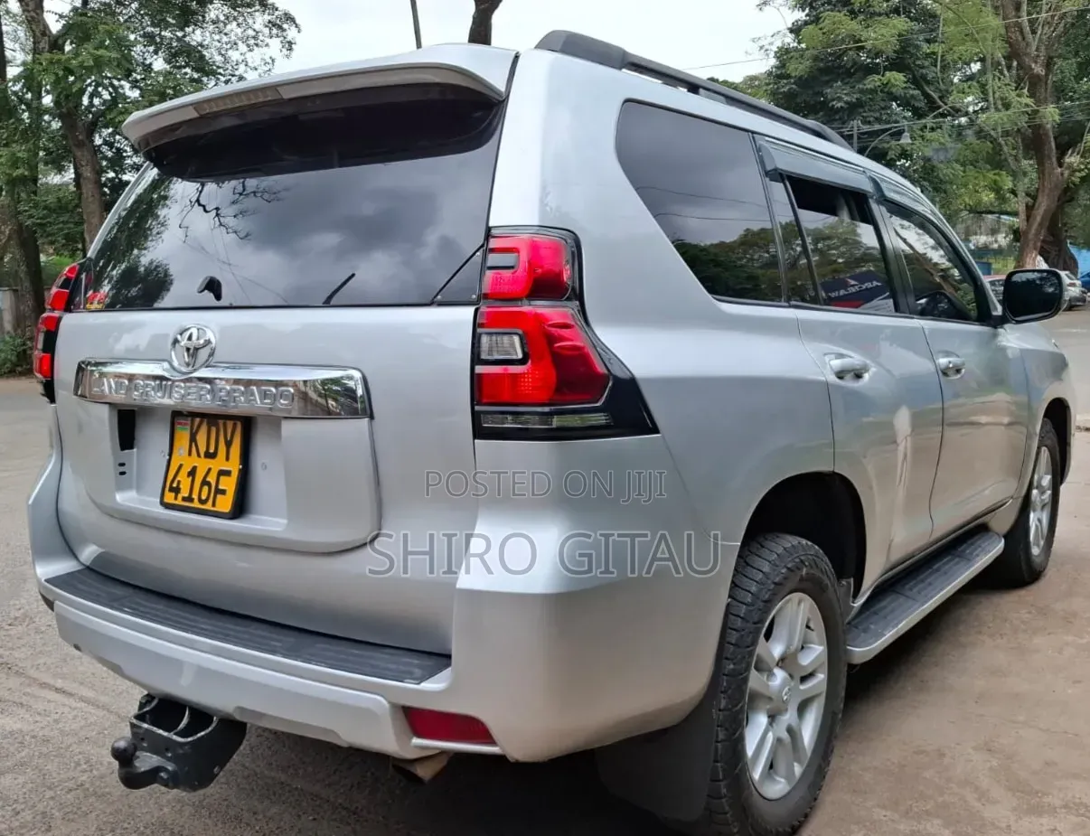 Toyota Land Cruiser Prado 2010 Silver