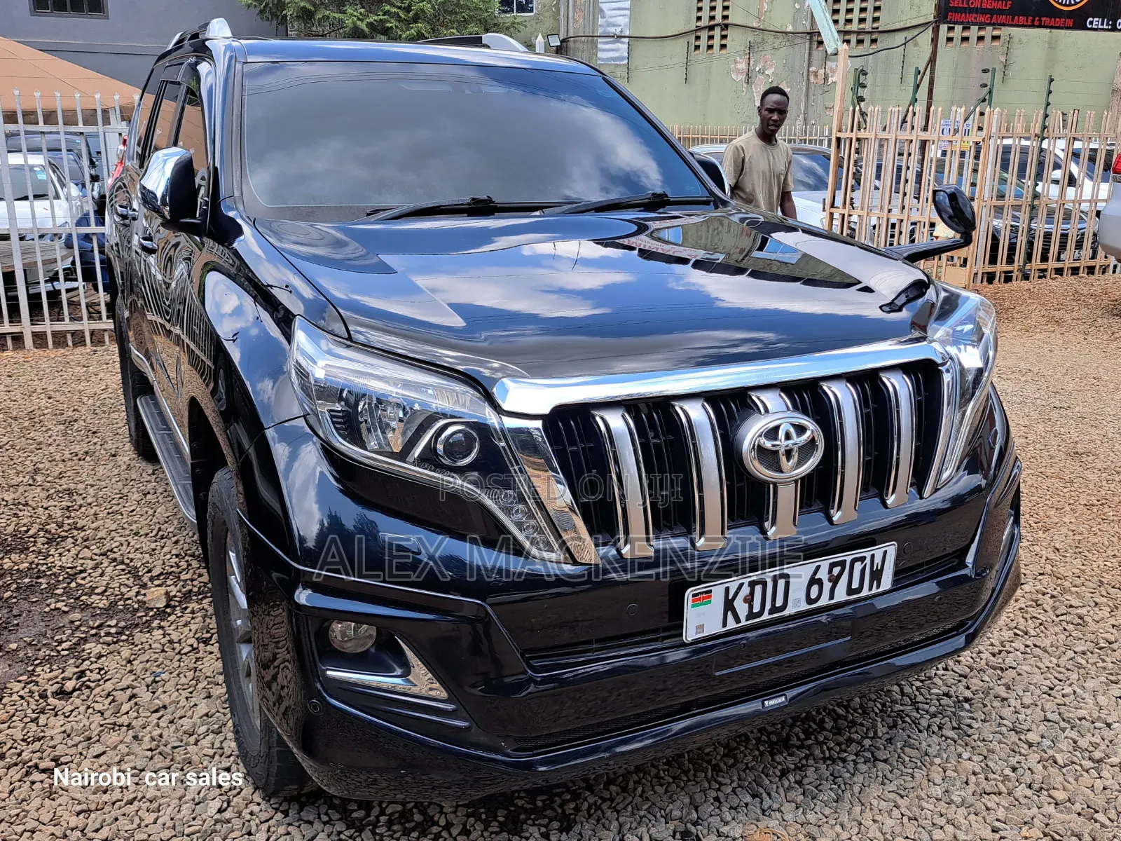 Toyota Land Cruiser Prado 2017 Black