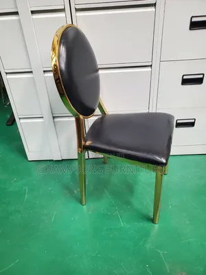 Black Regal Crown Event Chair