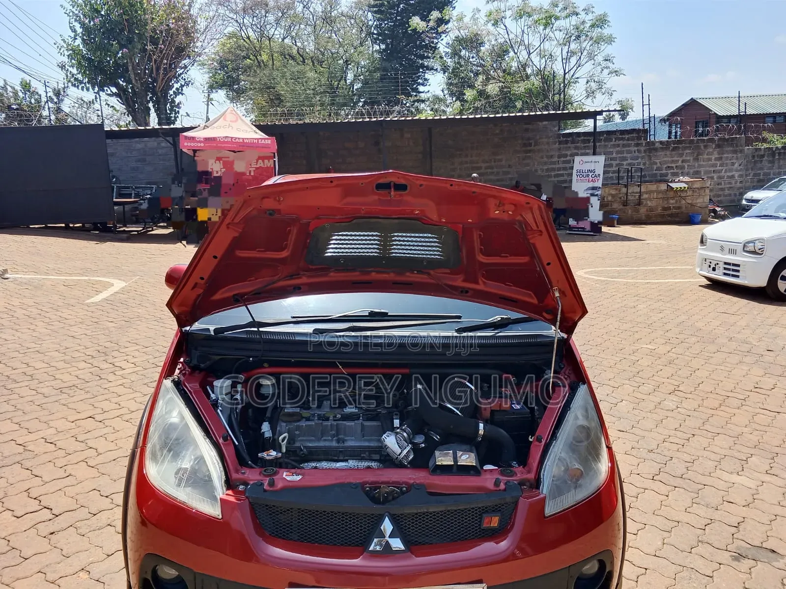 Mitsubishi Colt 2008 Red