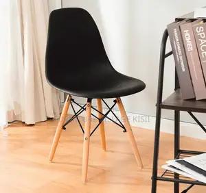 Home Furniture; Black Eames Dining Chair