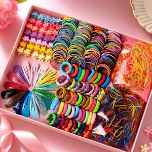 Girls Colorful Hair Bands Set