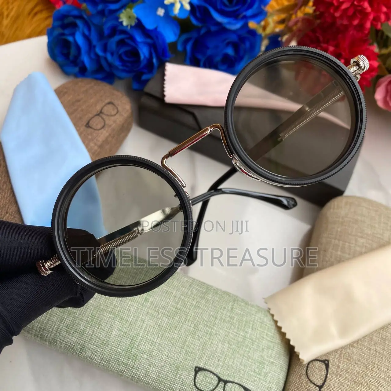 Adjustable 9 Gear Sun Dimming Glasses