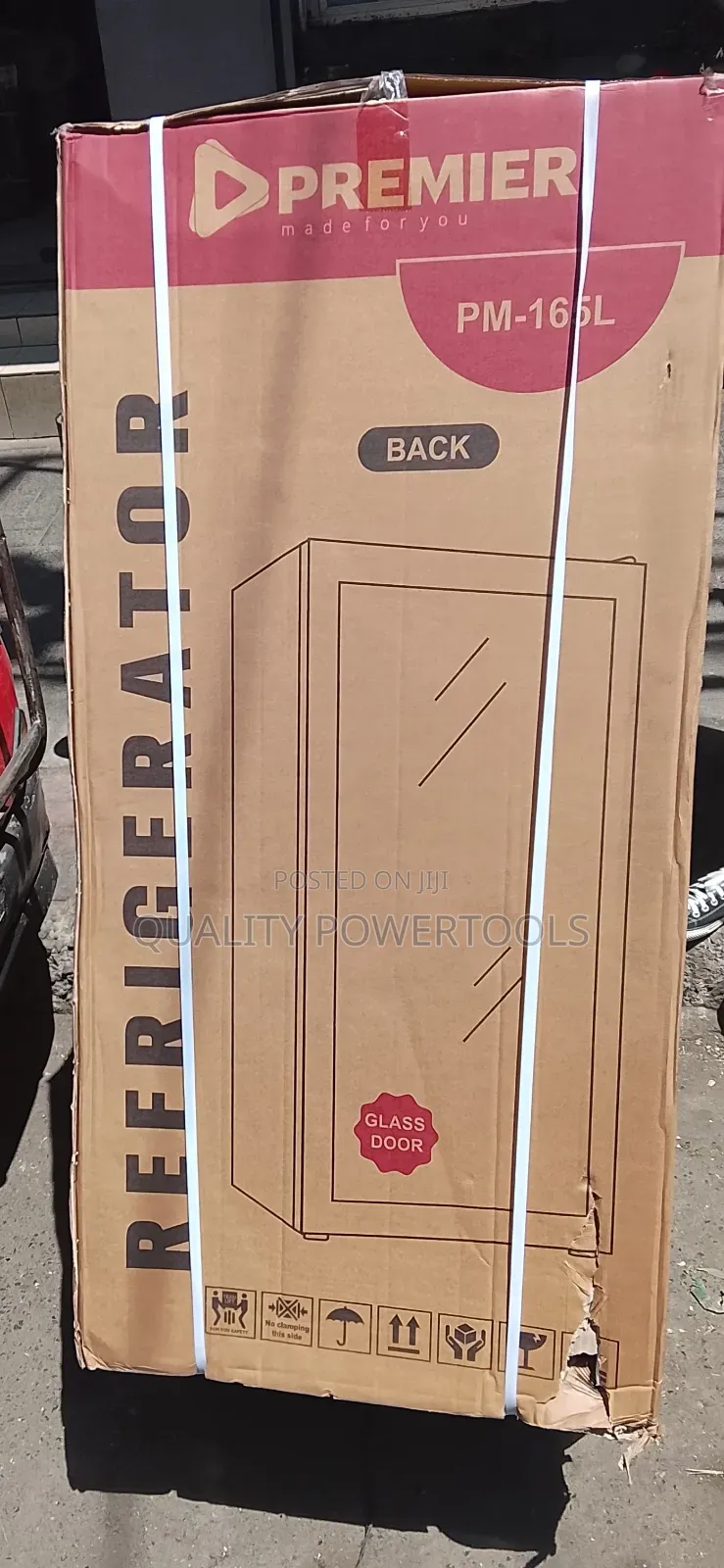 165 L Glass Door Refrigerator