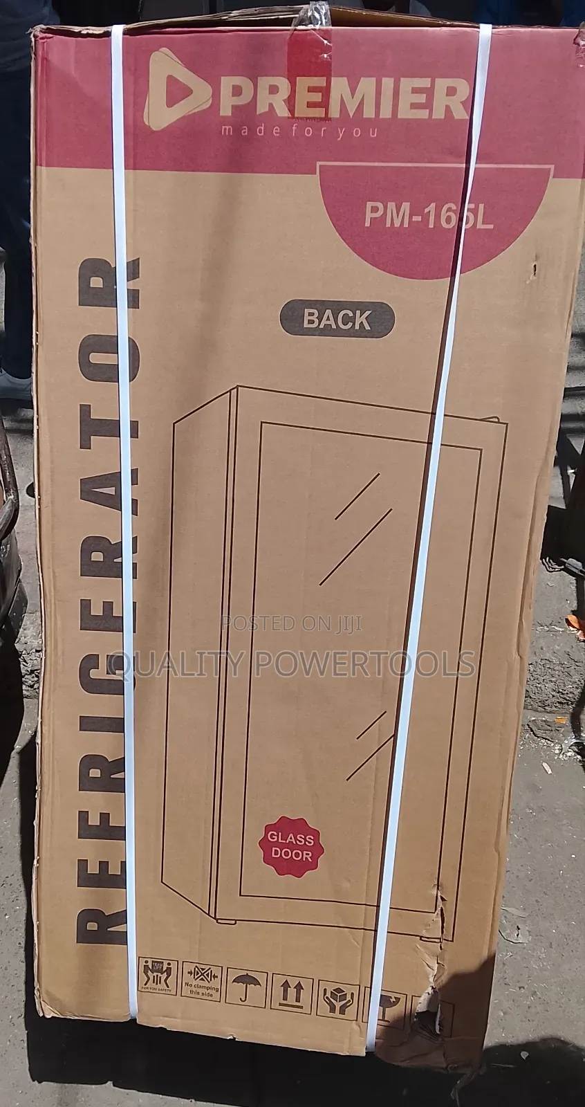165 L Glass Door Refrigerator