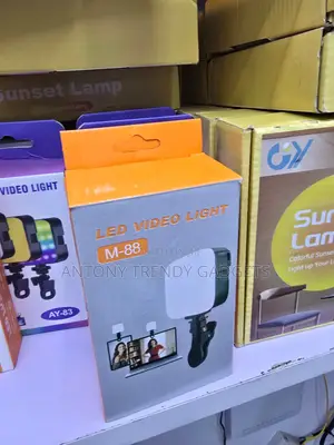 M-88 Rechargeable LED Selfie Light for TikTok, Video Photos