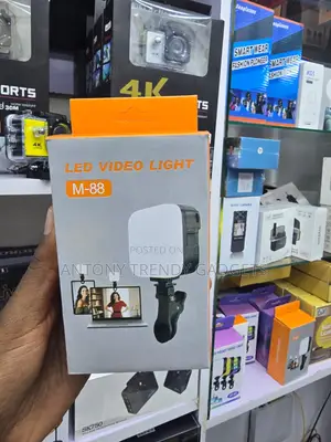 M-88 Rechargeable LED Selfie Light for TikTok, Video Photos