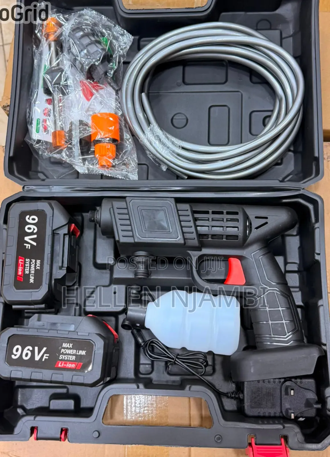 Wireless Car Wash Spray Gun Machine 96v