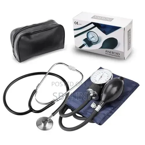 Aneroid Sphygmomanometer With Stethoscope