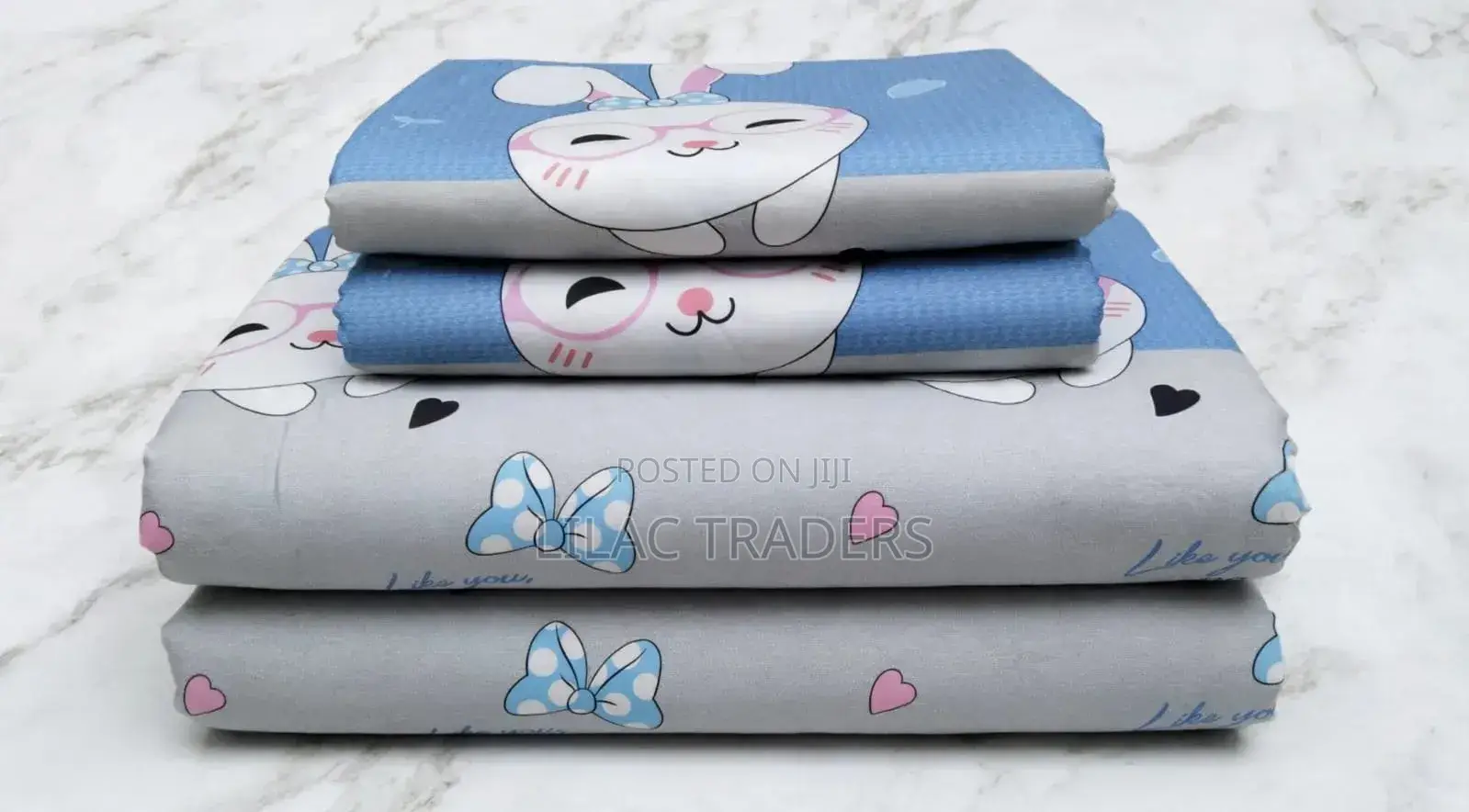 Elegant 5×6 Bedsheet Set – 4PCS BRWN
