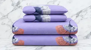 Elegant 5×6 Bedsheet Set – 4PCS BRWN