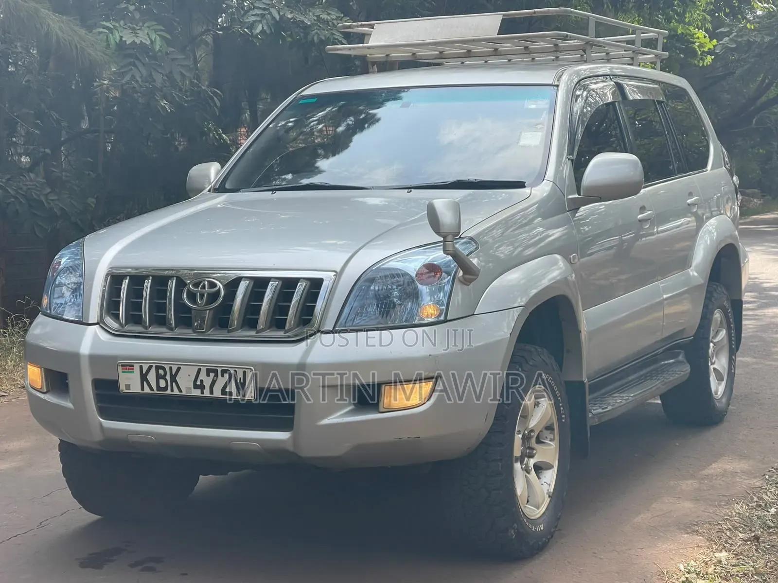 Toyota Land Cruiser Prado 2005 Silver