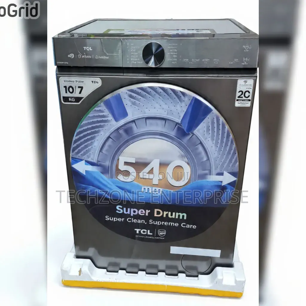 TCL 10/7kg Wifi Wash Dry C510WDG Washing Machine Child's Lock 
