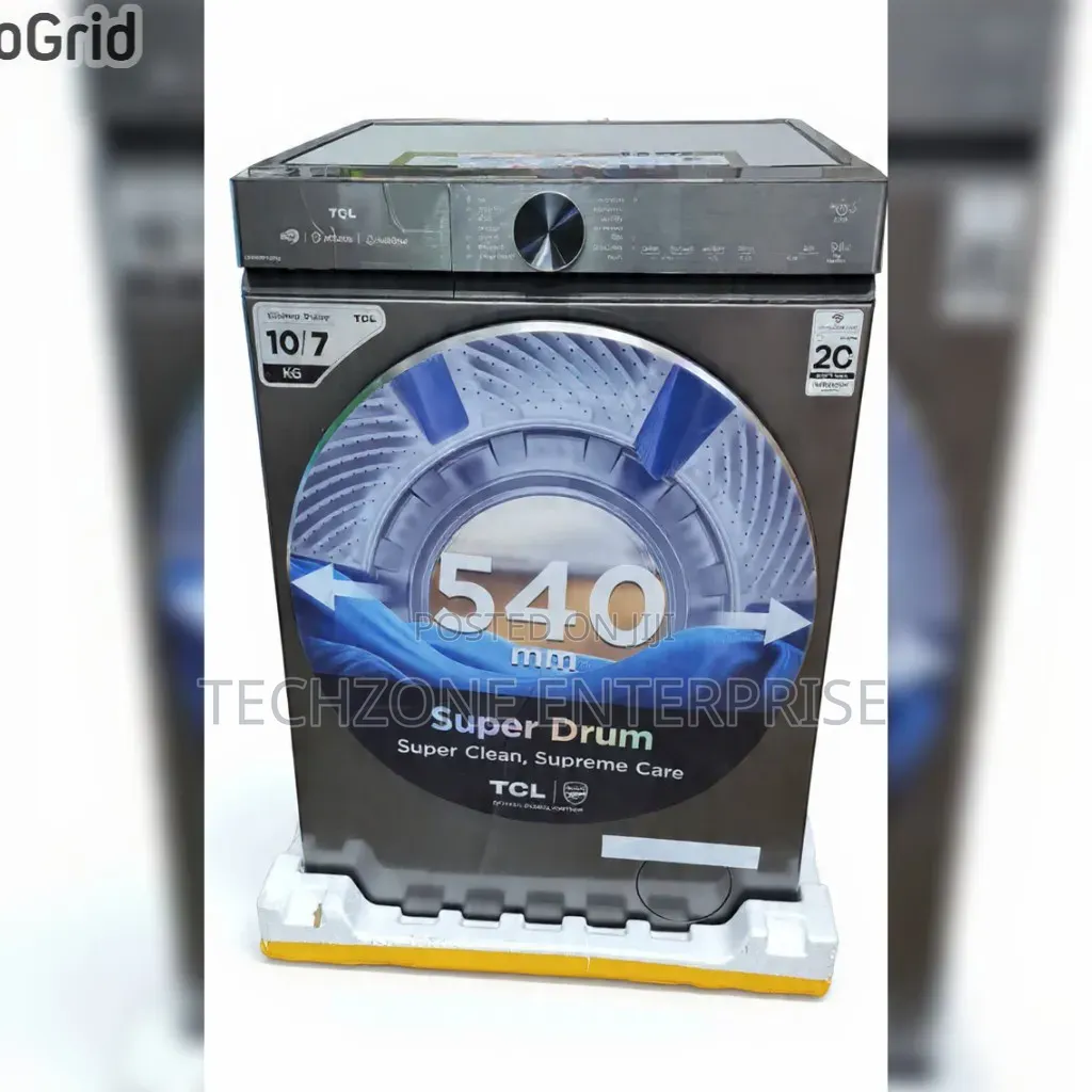 TCL 10/7kg Wifi Wash Dry C510WDG Washing Machine Child's Lock 