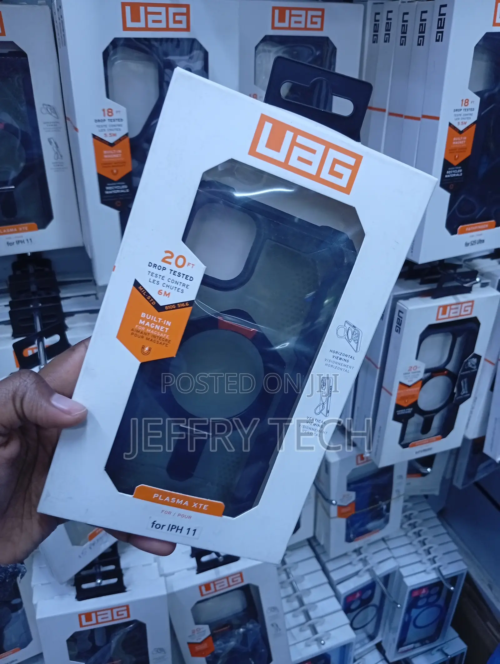 Urban Armor Gear MagSafe Protective Case in a for the iPhone 11