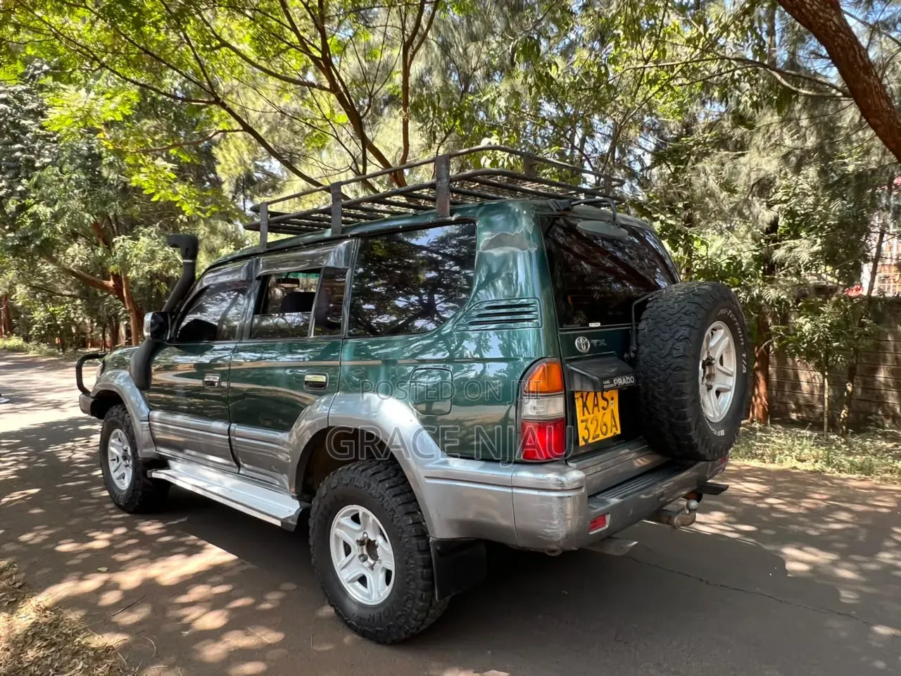 Toyota Land Cruiser Prado 1998 Green