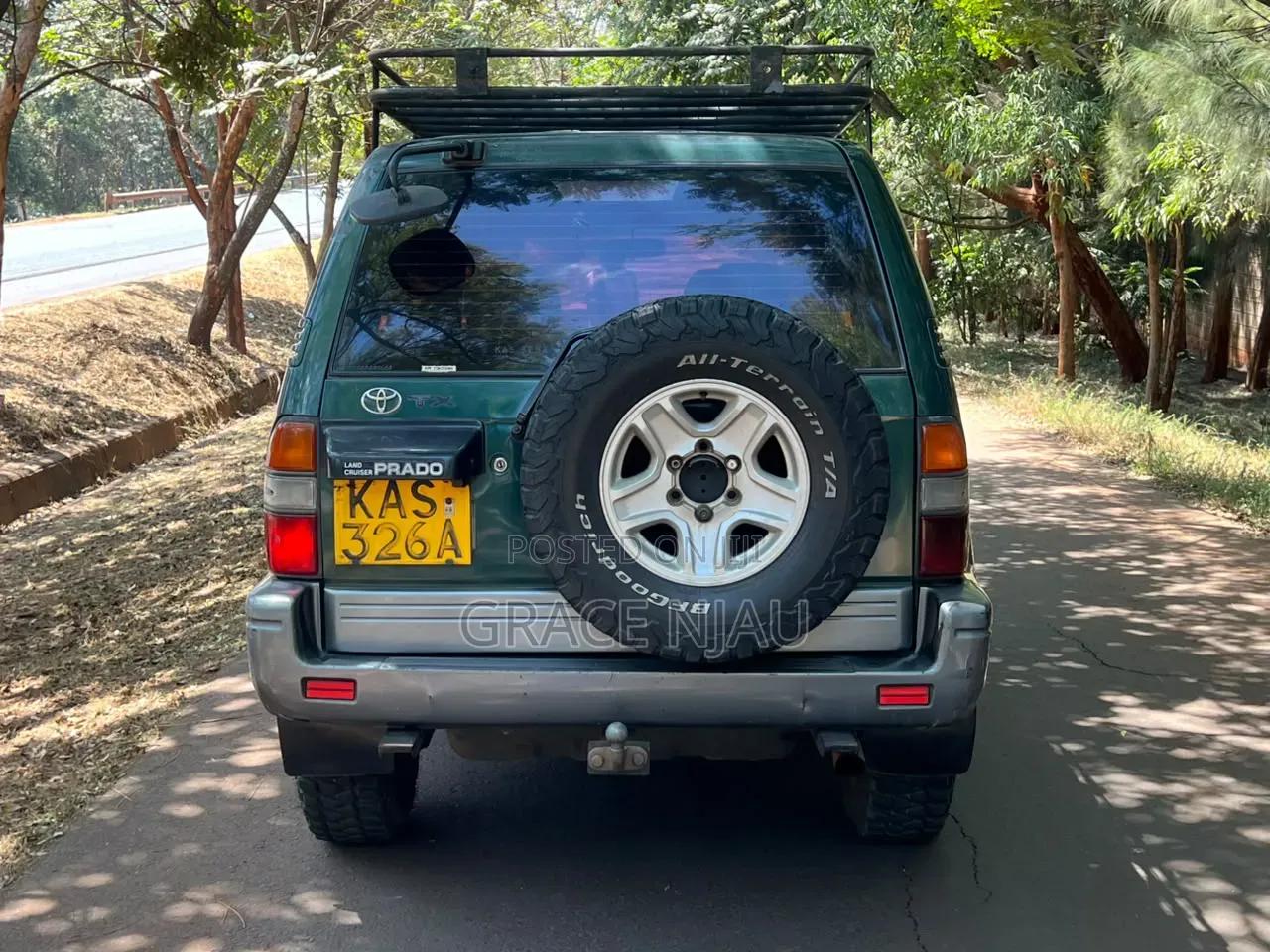 Toyota Land Cruiser Prado 1998 Green