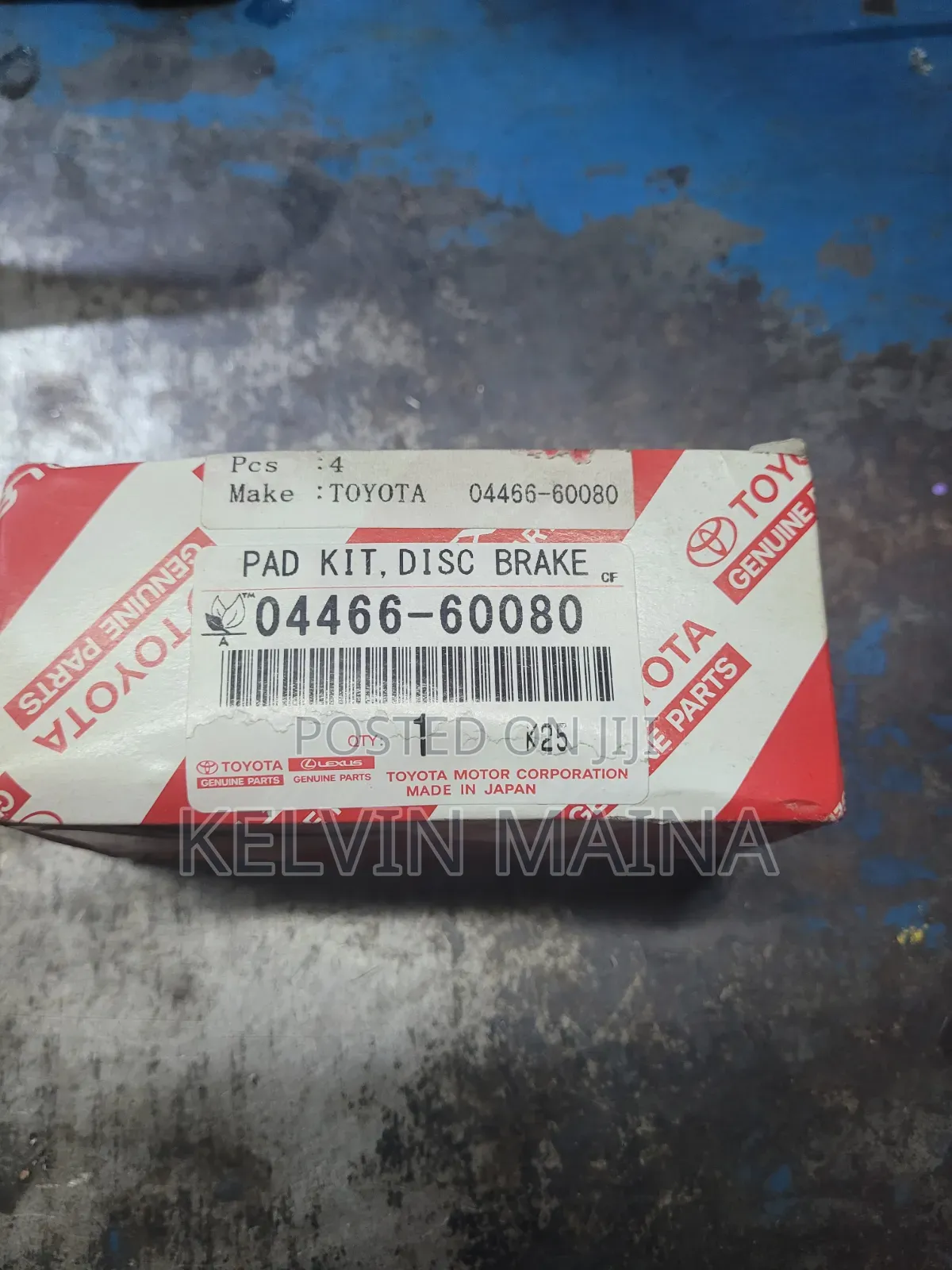Rear Genuine Brake Pad Toyota Praddo 120,150