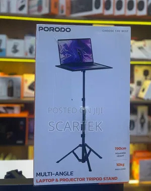 Porodo 
Multi-Function Laptop and Projector Tripod Stand