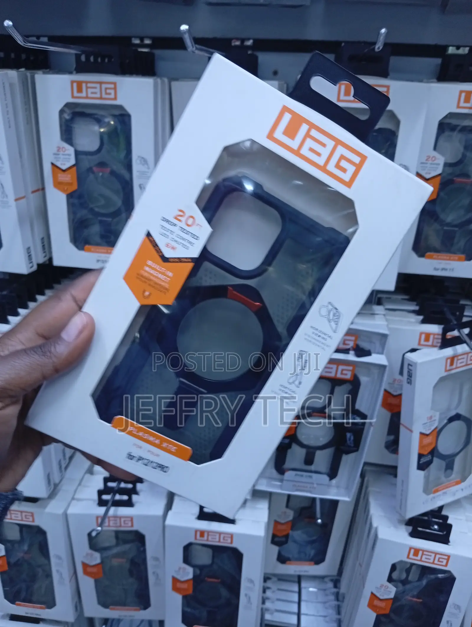 Urban Armor Gear MagSafe Case for the iPhone 12 and iPhone 12 Pro.