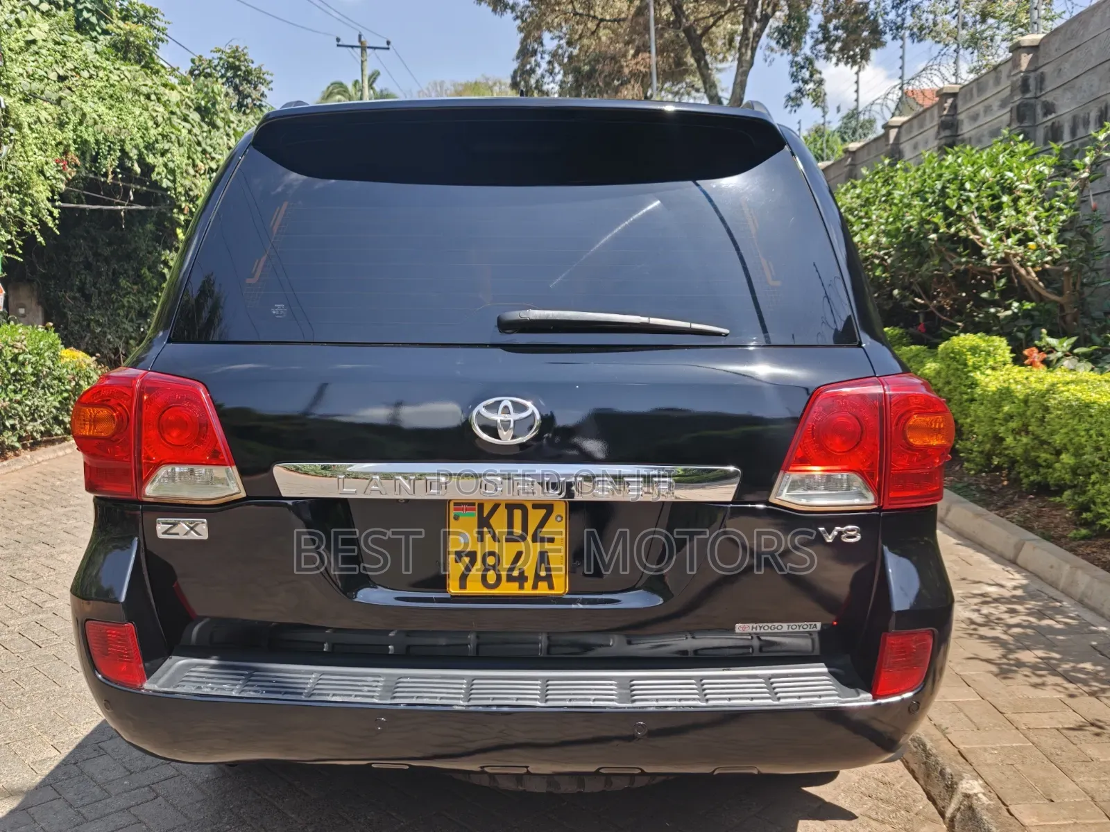 Toyota Land Cruiser 4.6 V8 ZX 2012 Black
