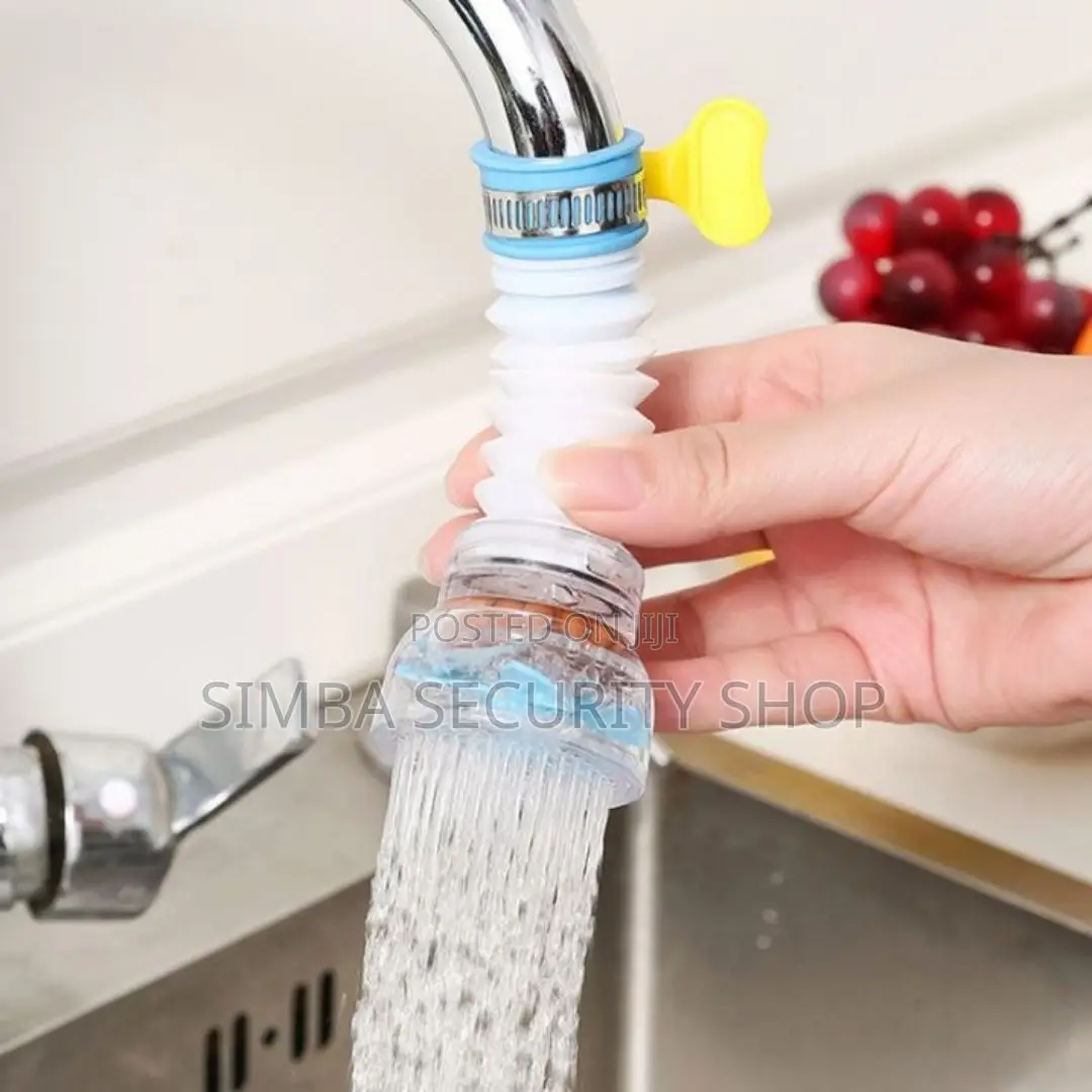 360° Rotatable Tap Faucet Extender With Water Filter Purifier Aerator