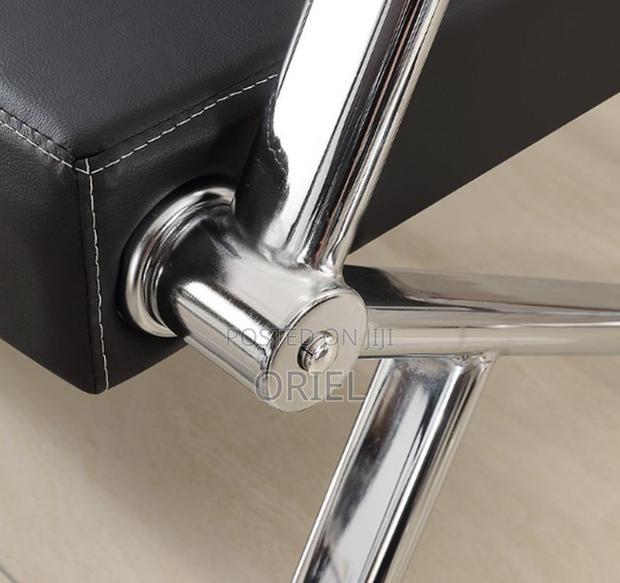 Office Sofa : Modern Office Black Sofa - thumbnail 5