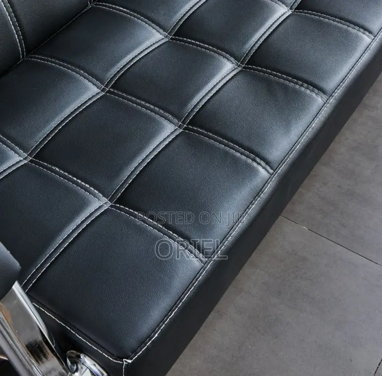 Office Sofa : Modern Office Black Sofa