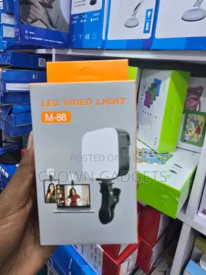 M-88 LED Phone Light Adjustable Brightness Color Temperature