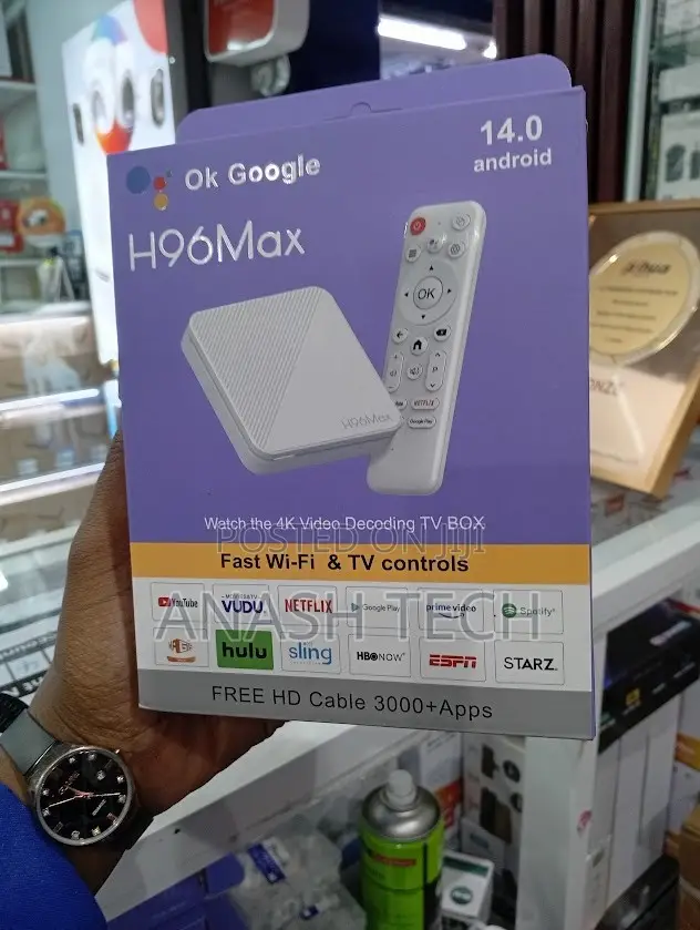 Android 14 TV Box – Smart Entertainment Media Player