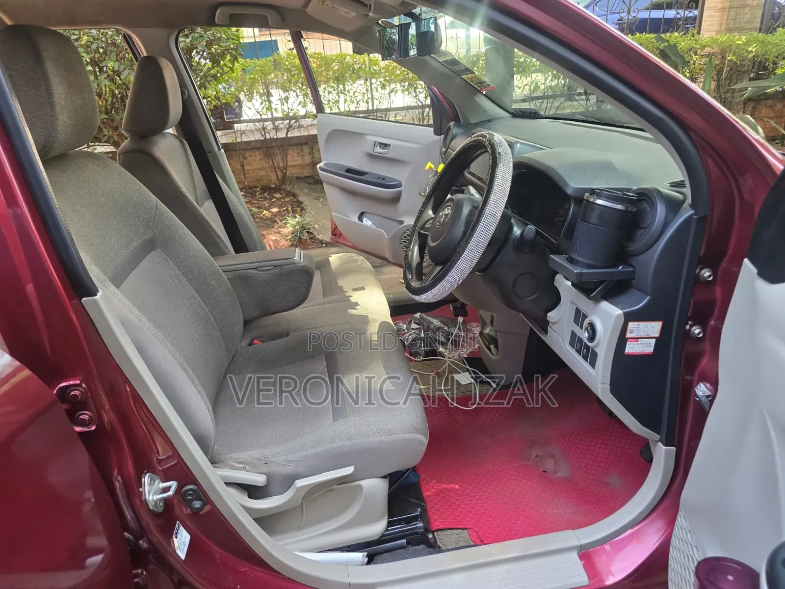 Toyota Passo 2016 Burgundy