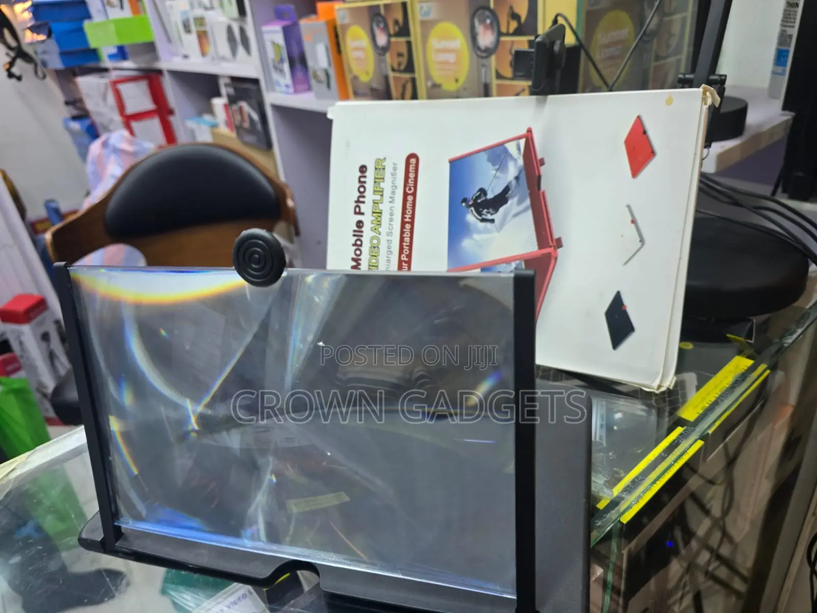 Mobile Phone Screen Magnifier 3D Video Amplifier 2x-4x Zoom