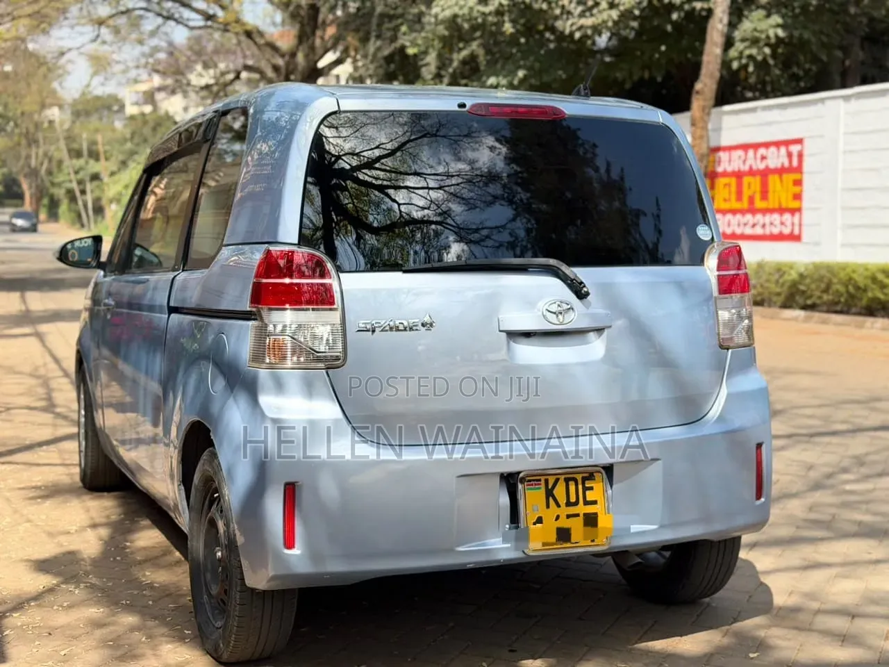 Toyota Spade 2014 Silver