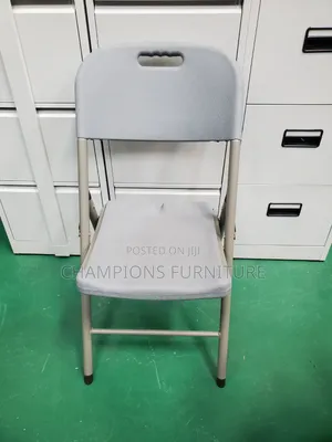 Grey Heavyduty Durafold Chair