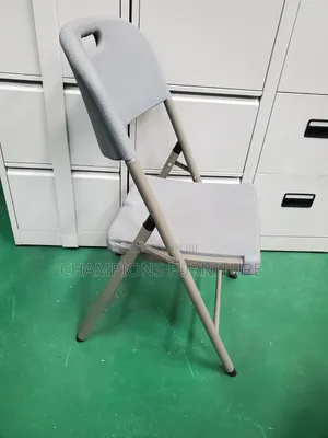 Grey Heavyduty Durafold Chair