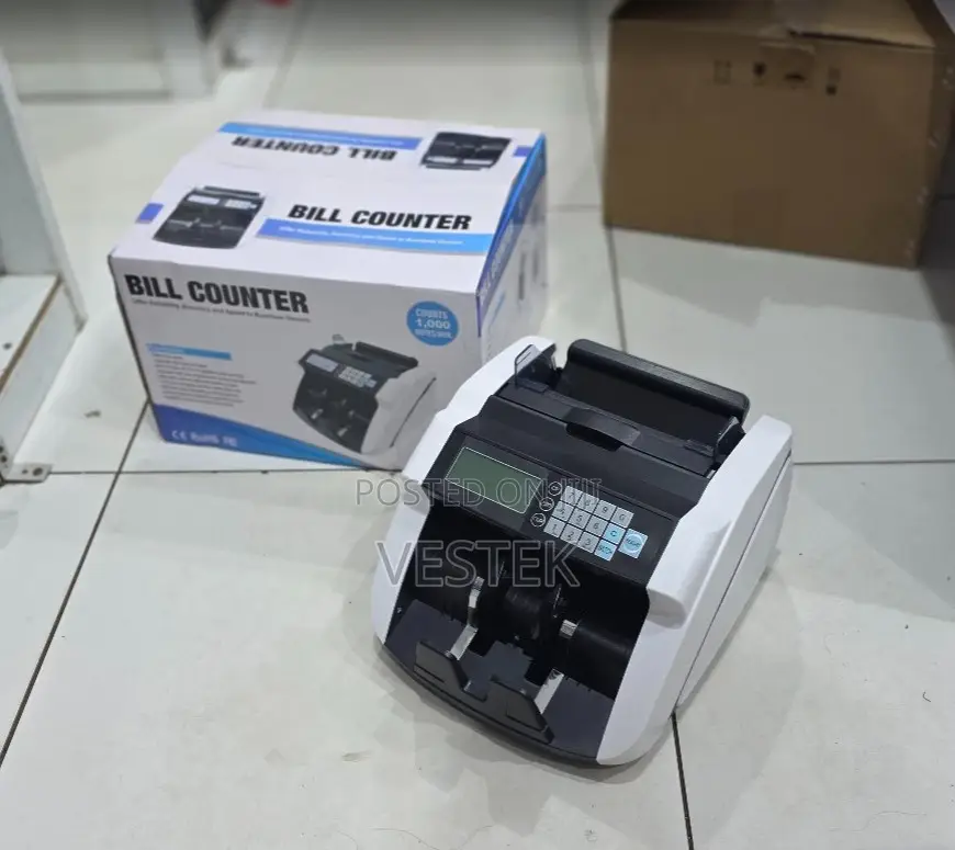 Bill Counter Machine - Loose Notes Cash Money Currency Counter Machine