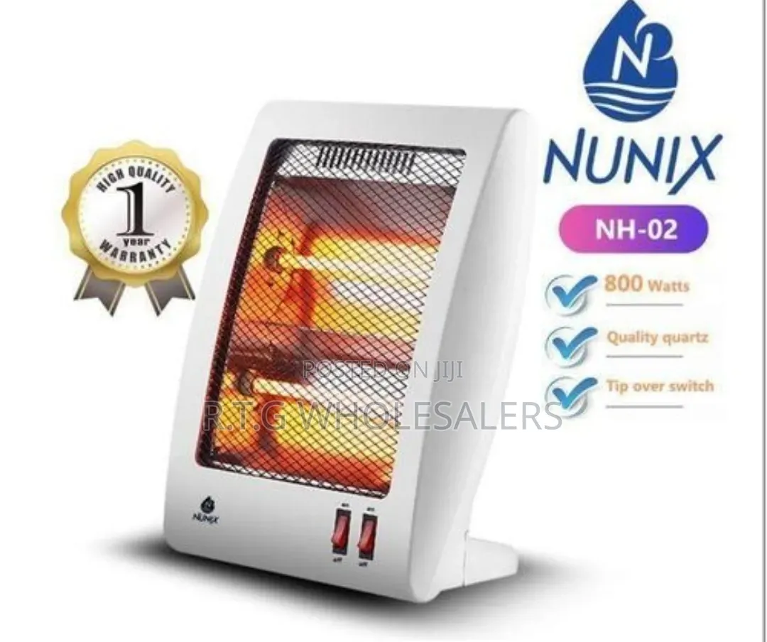 Nunix Quartz Portable Electric Room Heater/ Warmer for Bedroom,