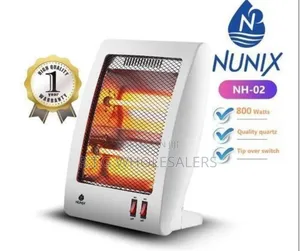 Nunix Quartz Portable Electric Room Heater/ Warmer for Bedroom,