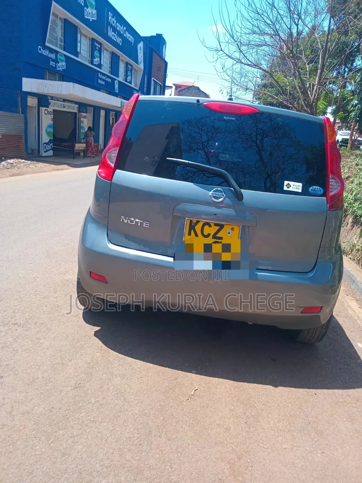 Nissan Note 2013 Gray