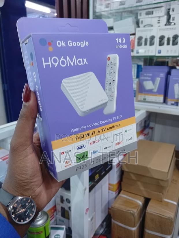 Android 14 TV Box 2GB RAM 16GB Storage Smart Streaming Player