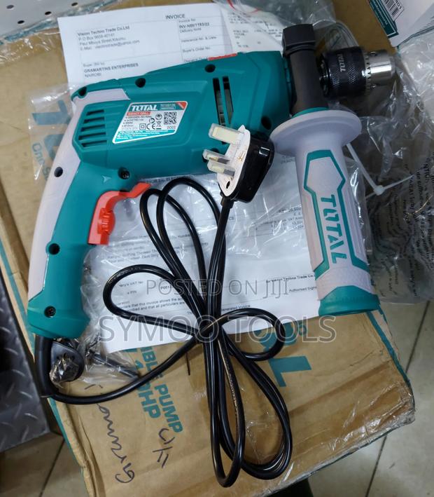 Powerful Corded Impact Drill TOTAL