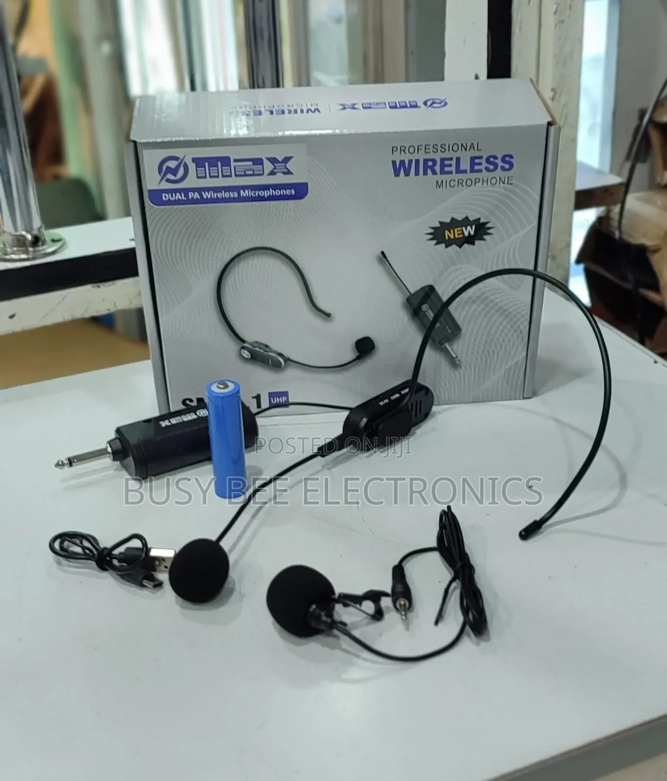 Max Wireless Headset Microphone