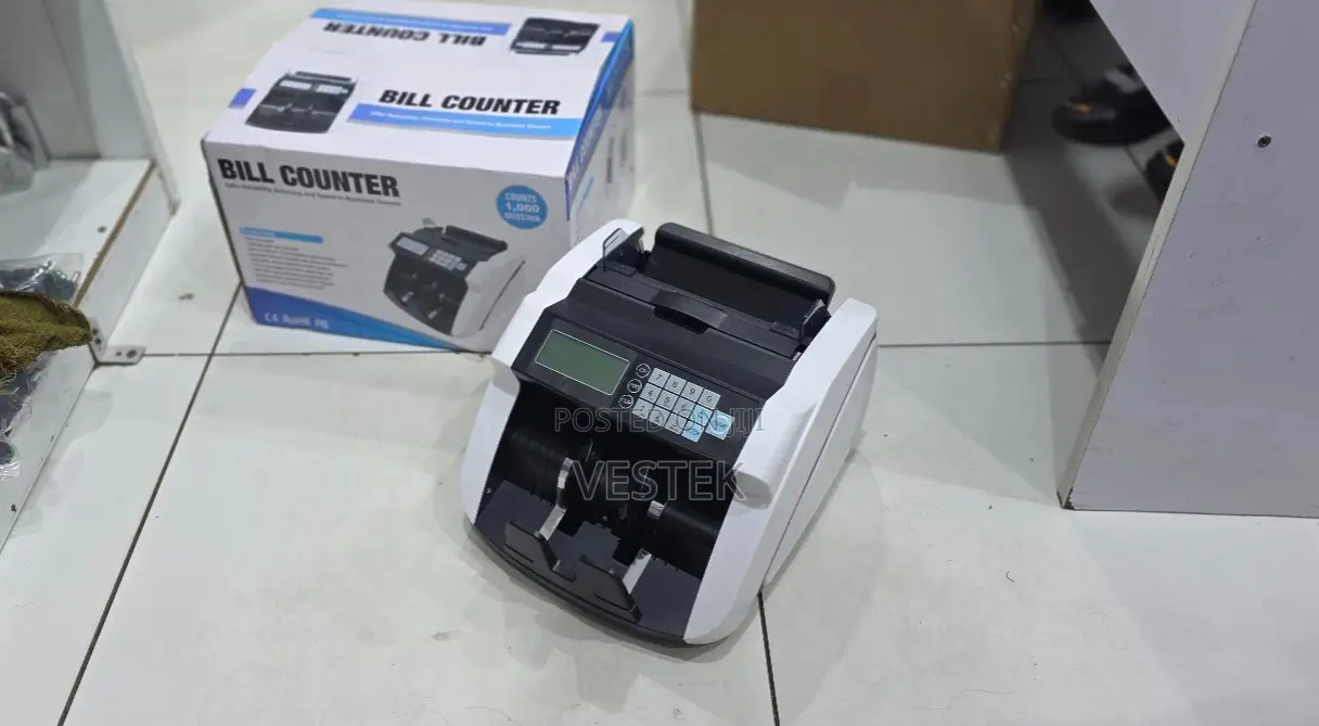 Portable Multi-Currency Automatic Note Counting Machine 1000 Notes/Min
