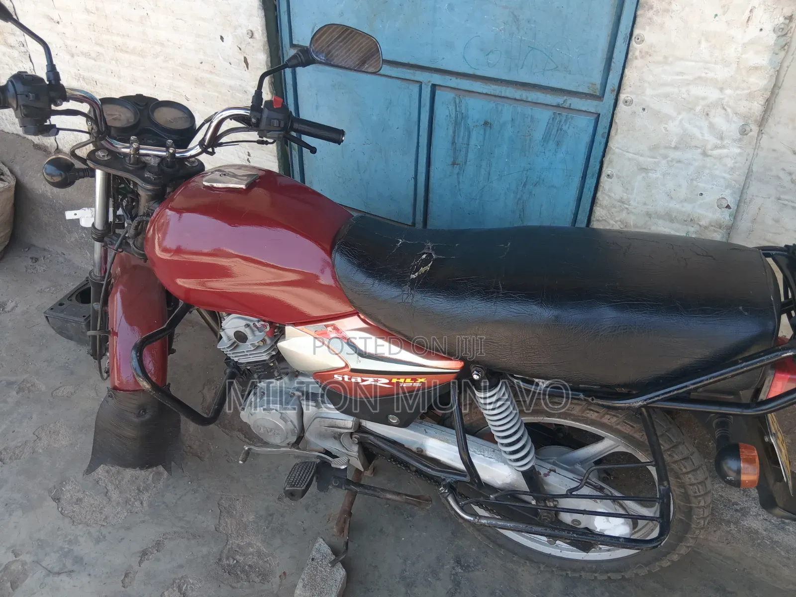 TVS HLX 125 2020 Red