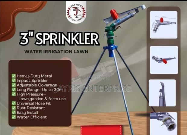 3-Inch Heavy-Duty Metal Impact Sprinkler