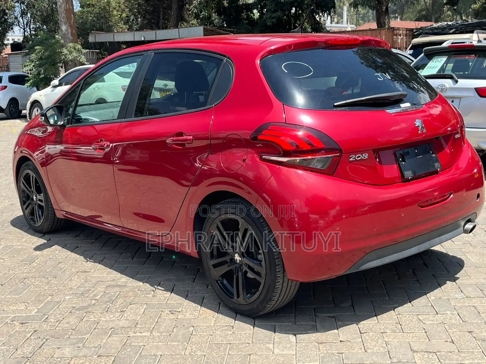 Peugeot 208 2019 Red