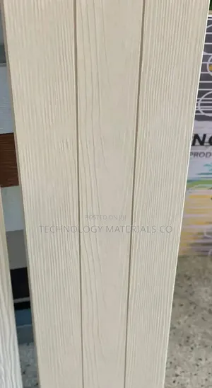 Uncoloured Wood Design Double v-Groove Fiber Cement Board 2.4m X 0.3m