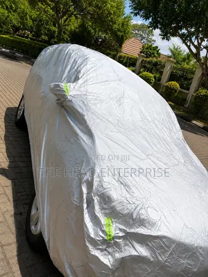 All Weather Harrier Car Cover With Reflectors Silvery