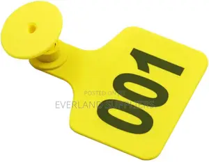 Numbered Large Plastic Cattles Pen Identification Tag