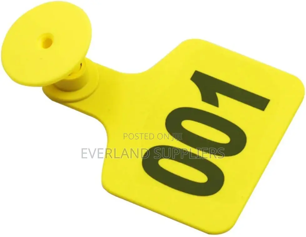 Numbered Large Plastic Cattles Pen Identification Tag